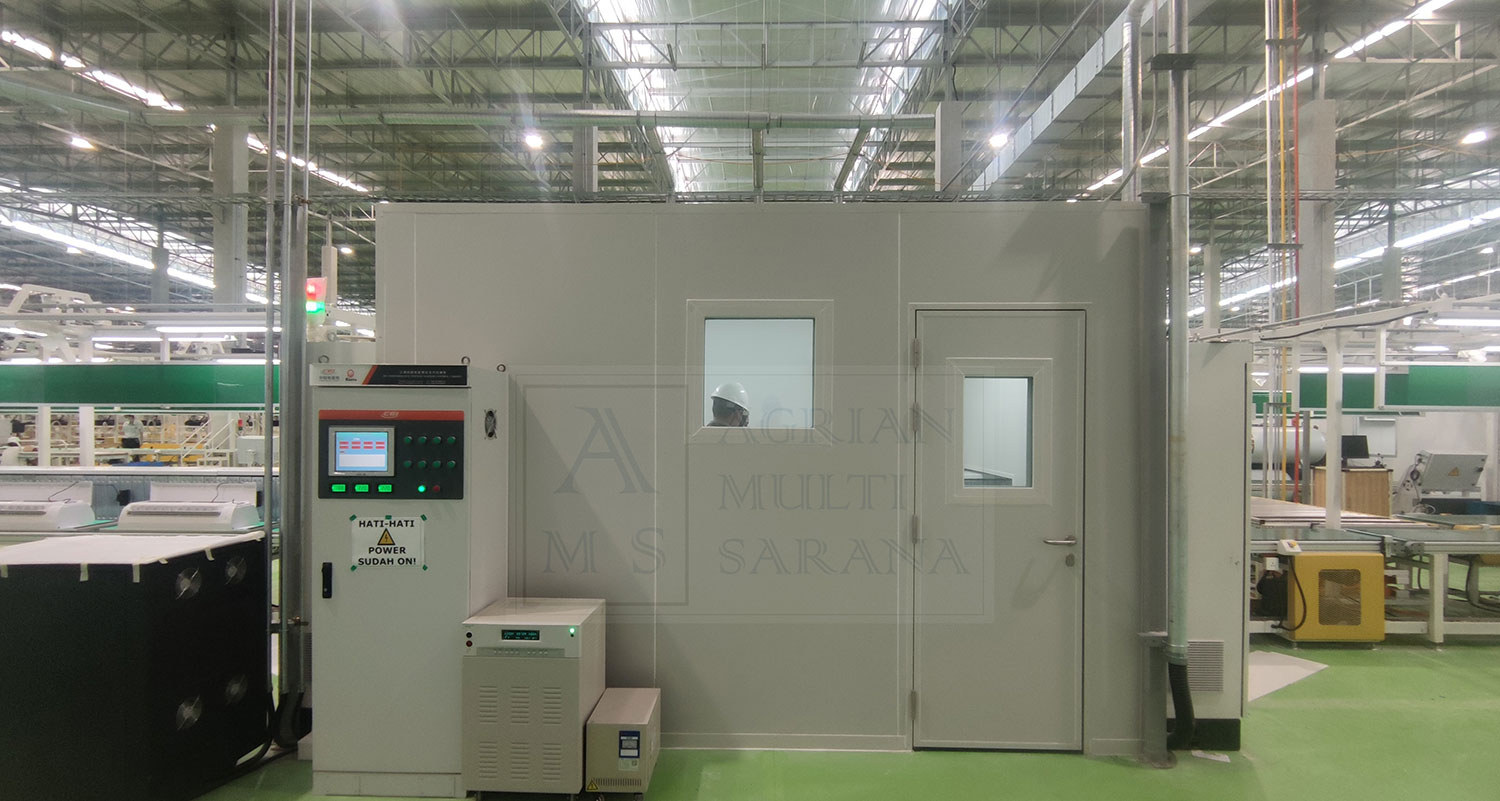 New Test Room at Assembly Line IDU ODU - Karawang, West Java