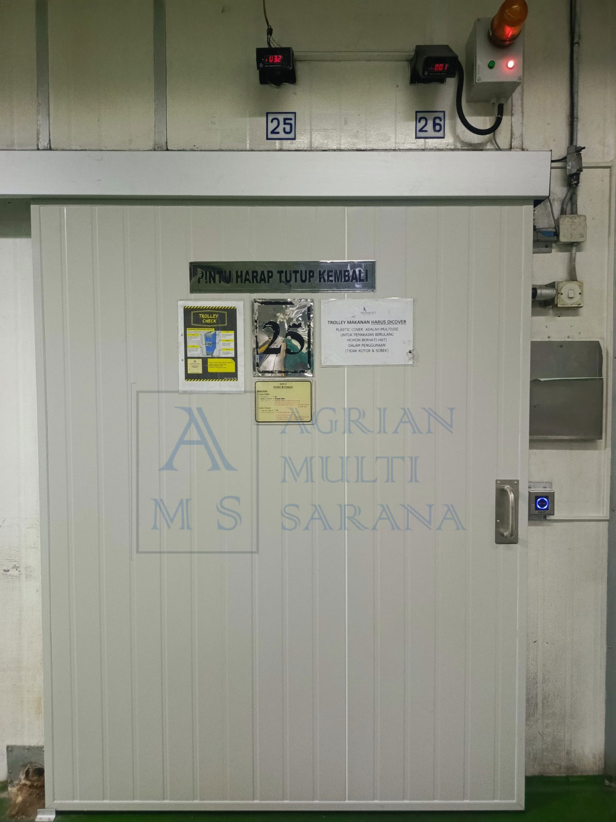 Aerofood - Motorized Door - Aerofood ACS Building, Soekarno Hatta International Airport, Tangerang - Banten